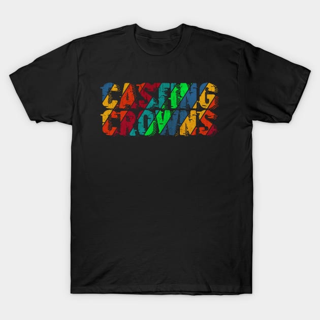 vintage color Casting Crowns T-Shirt by Rada.cgi